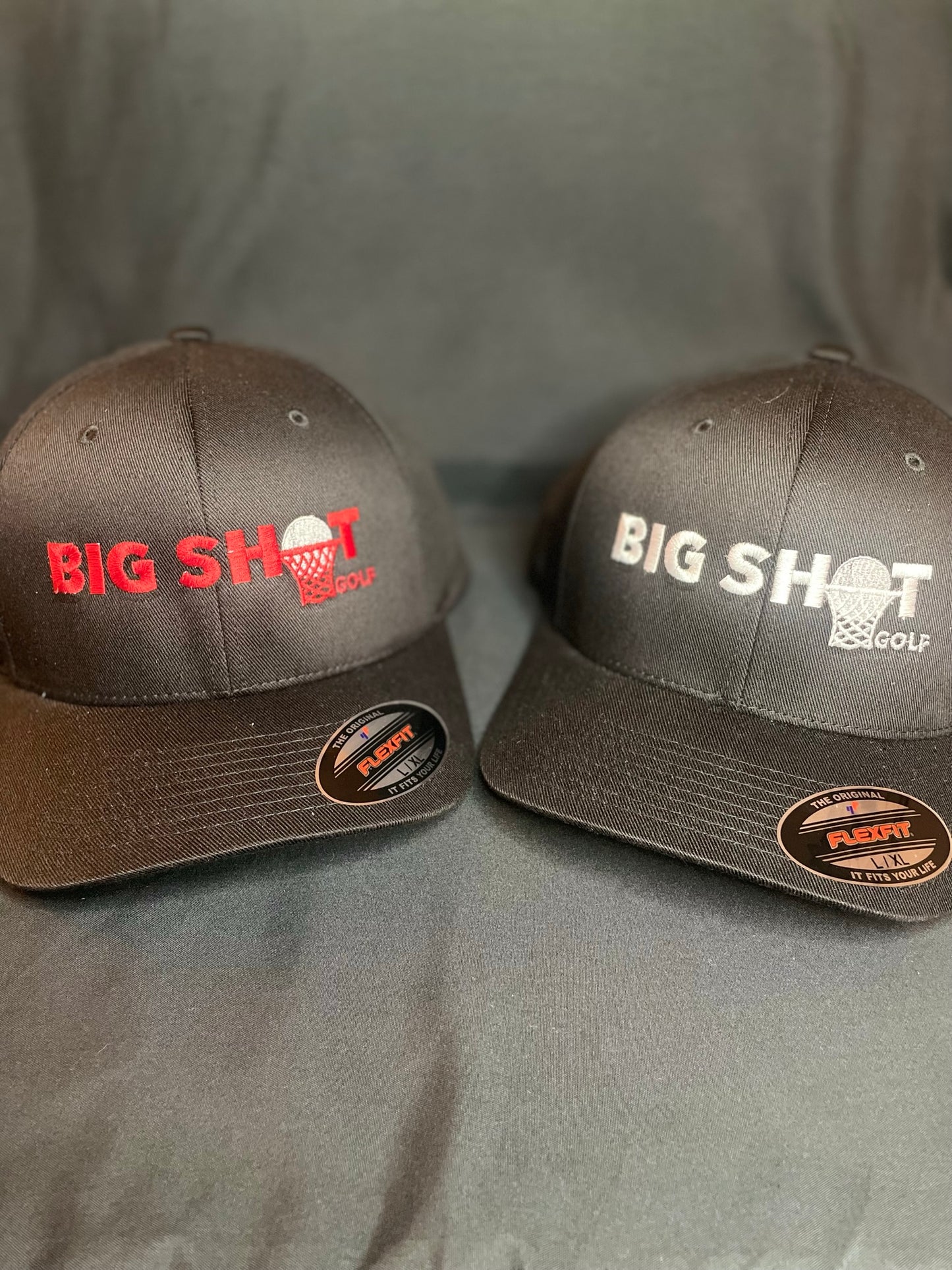 Black Flexfit 6 Panel Cap