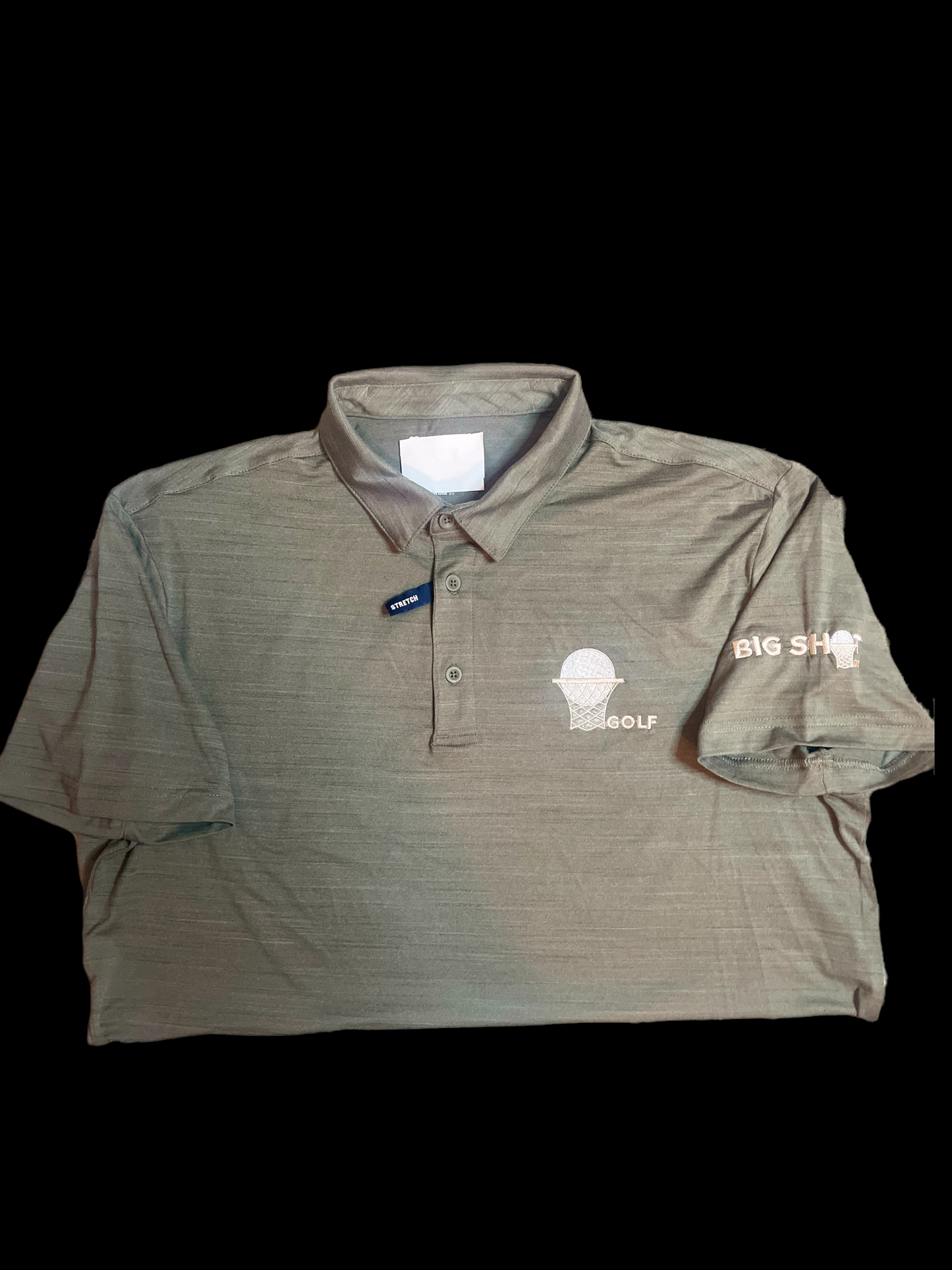 Army Green Performance Polo