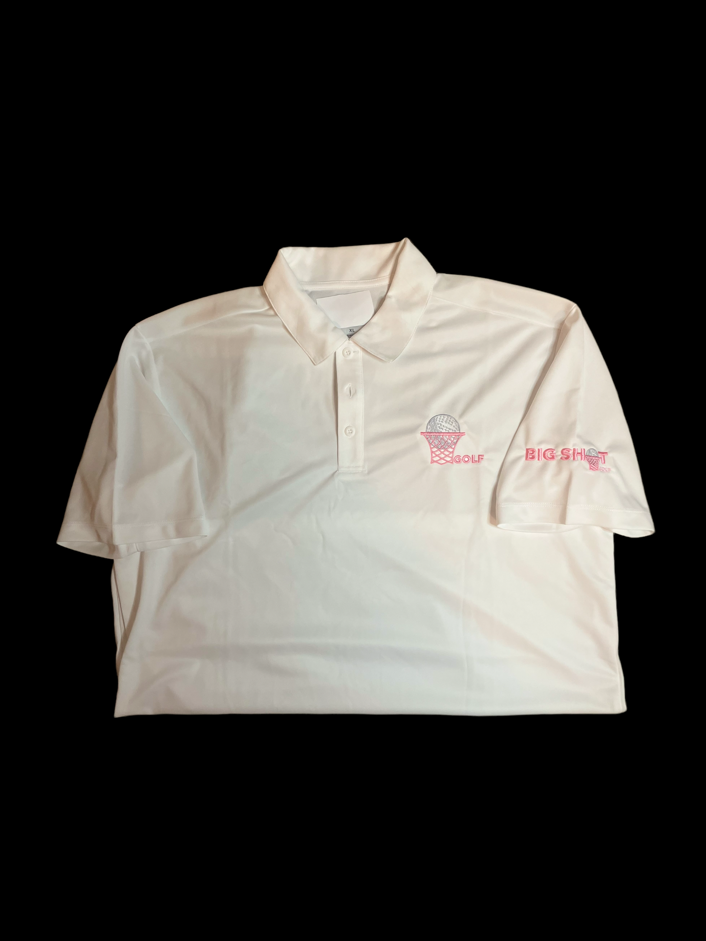 White Performance Polo