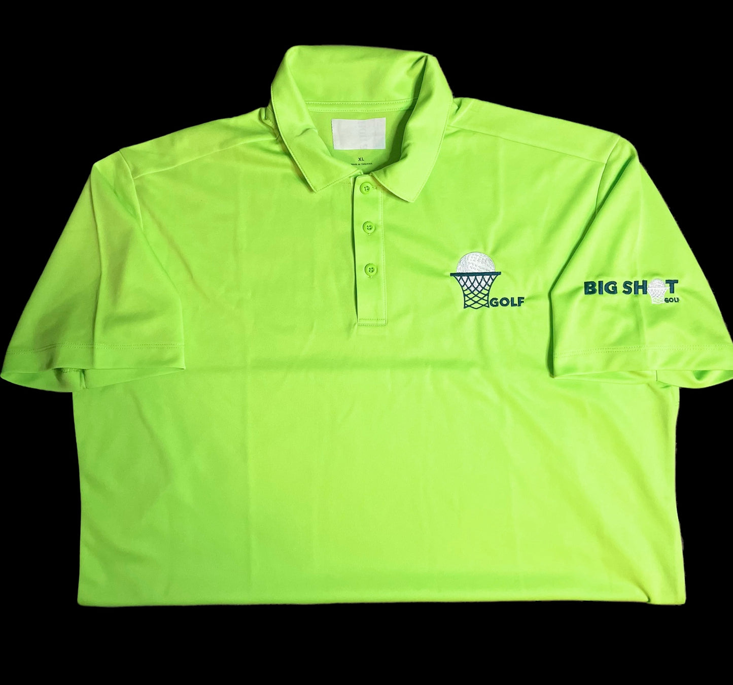 Lime Green Performance Polo