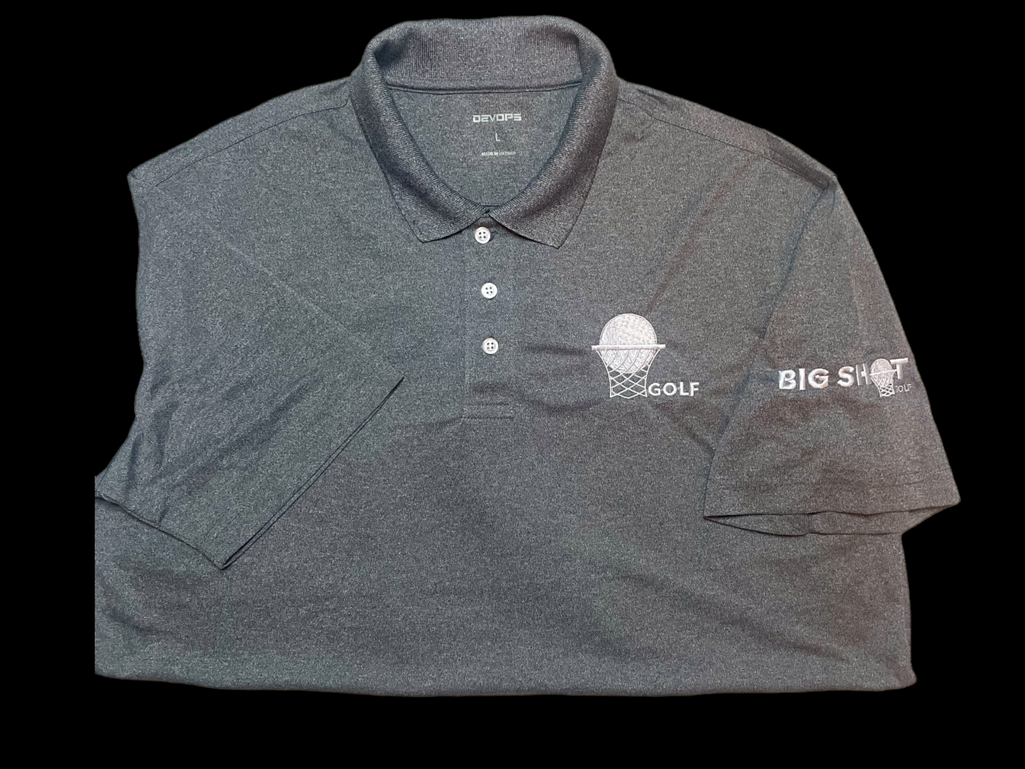 Grey Performance Polo