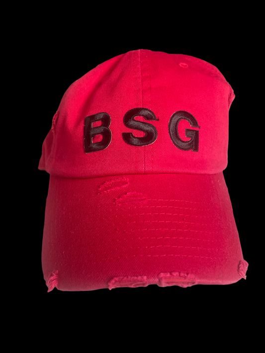 Ladies Distressed BSG Cap